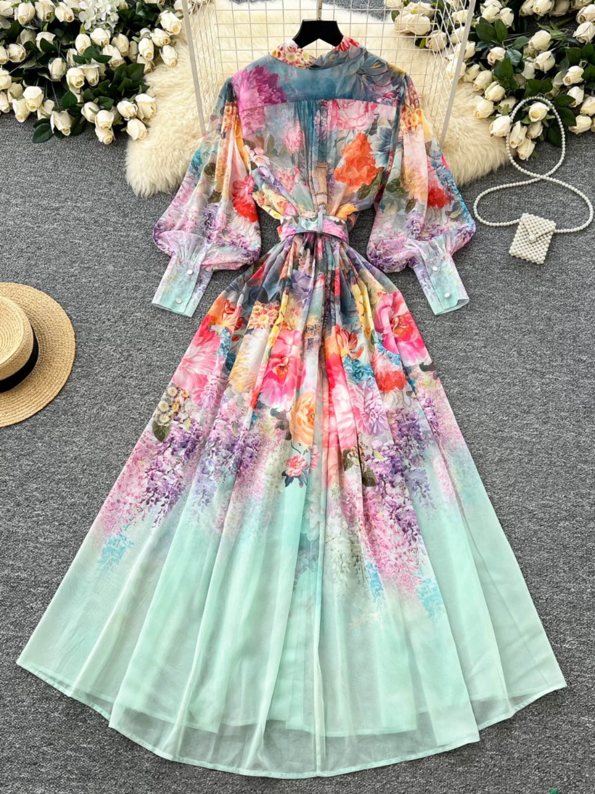 Serenity in paradise dress ED219 images